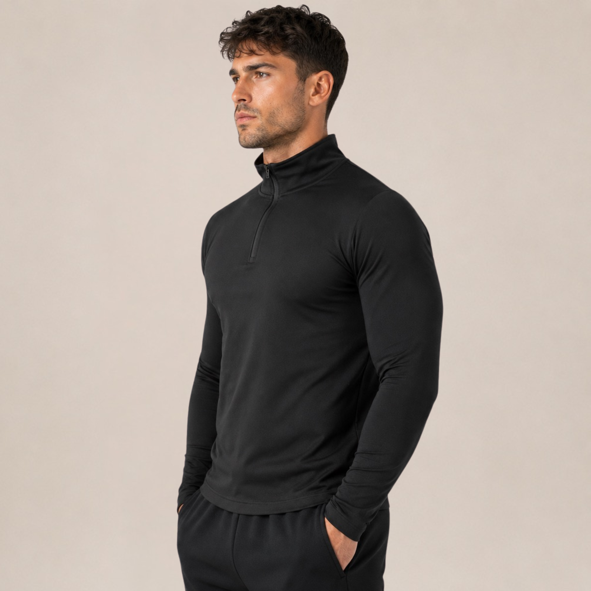 The Chelsea Sculpt Quarter Zip