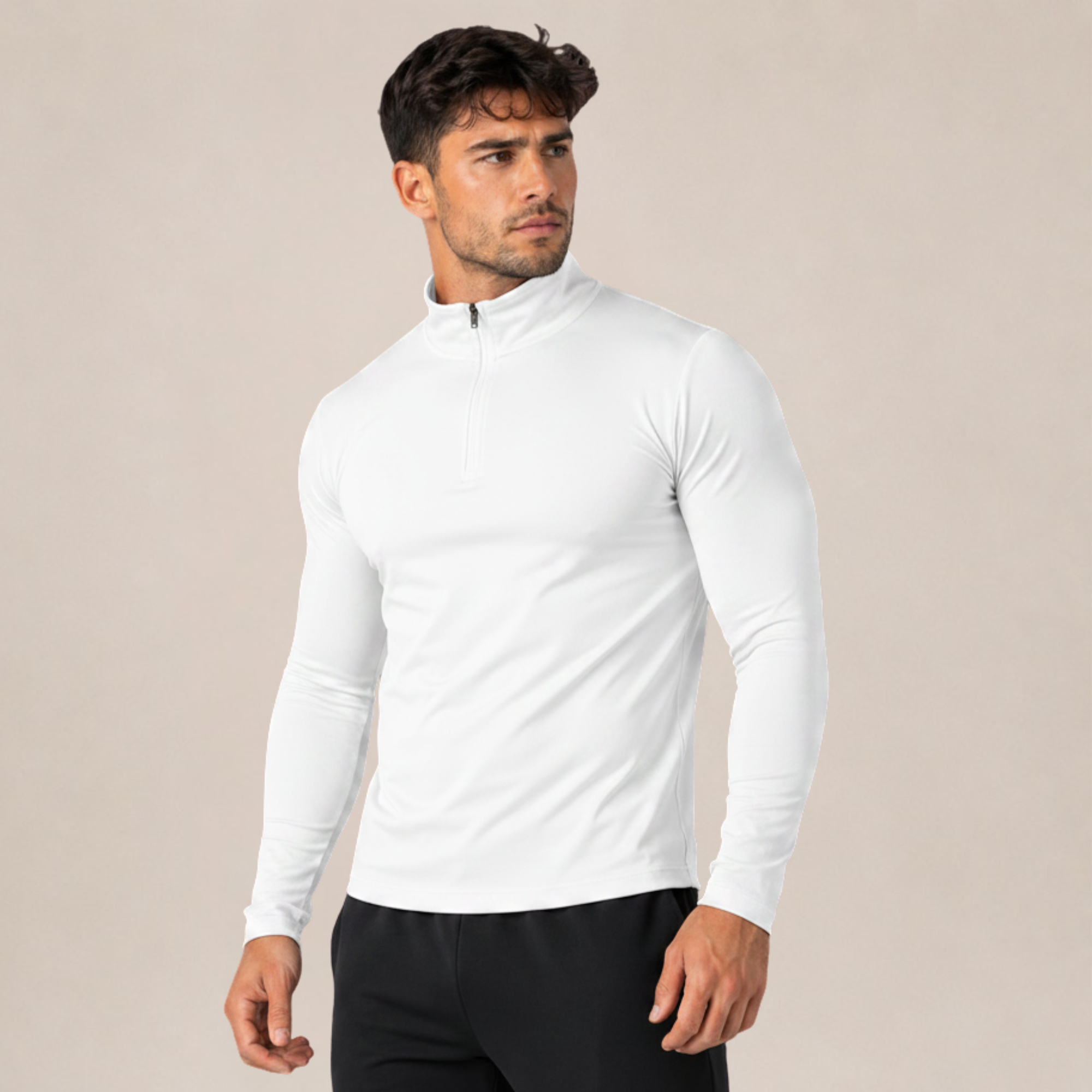 The Chelsea Sculpt Quarter Zip