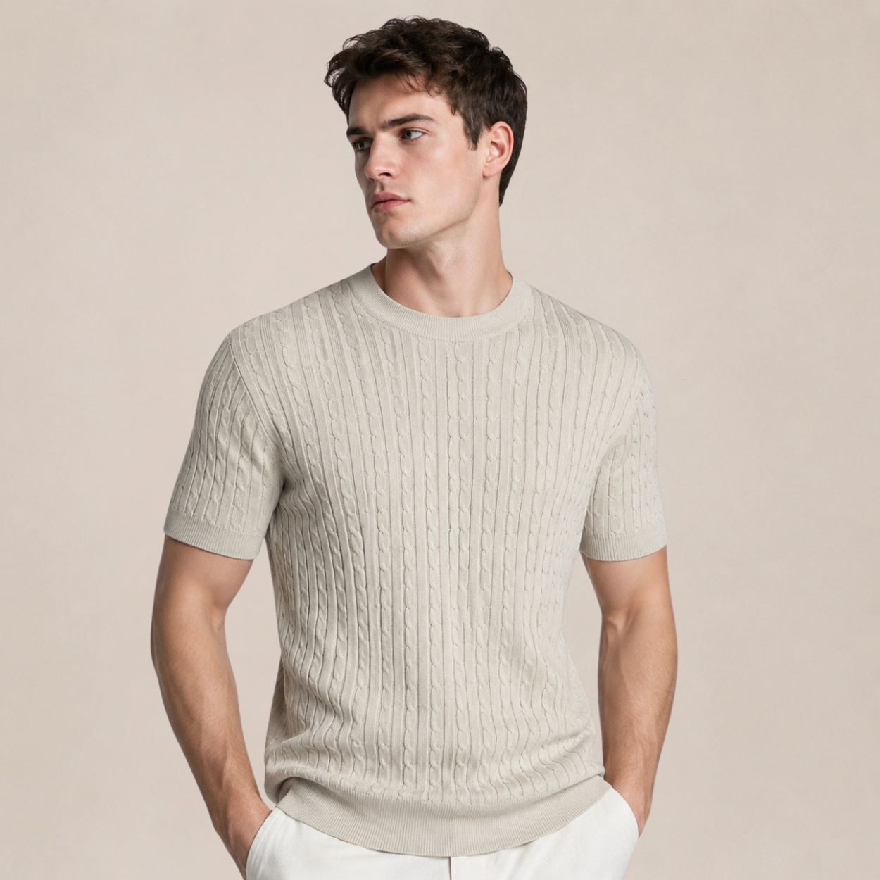 The Capri Knit Sculpt Tee