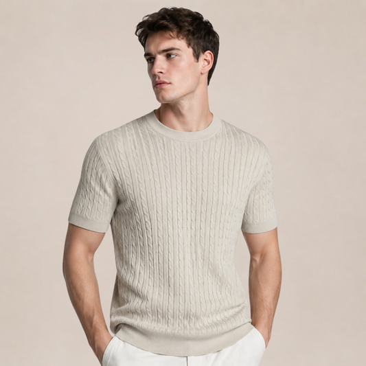 The Capri Knit Sculpt Tee