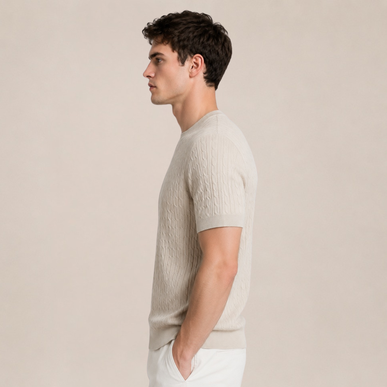 The Capri Knit Sculpt Tee