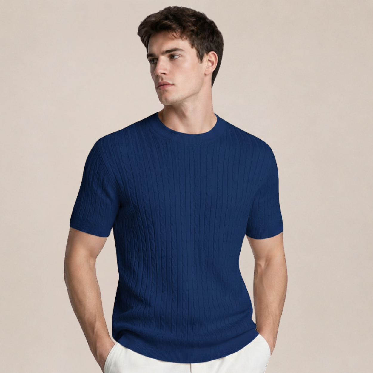 The Capri Knit Sculpt Tee
