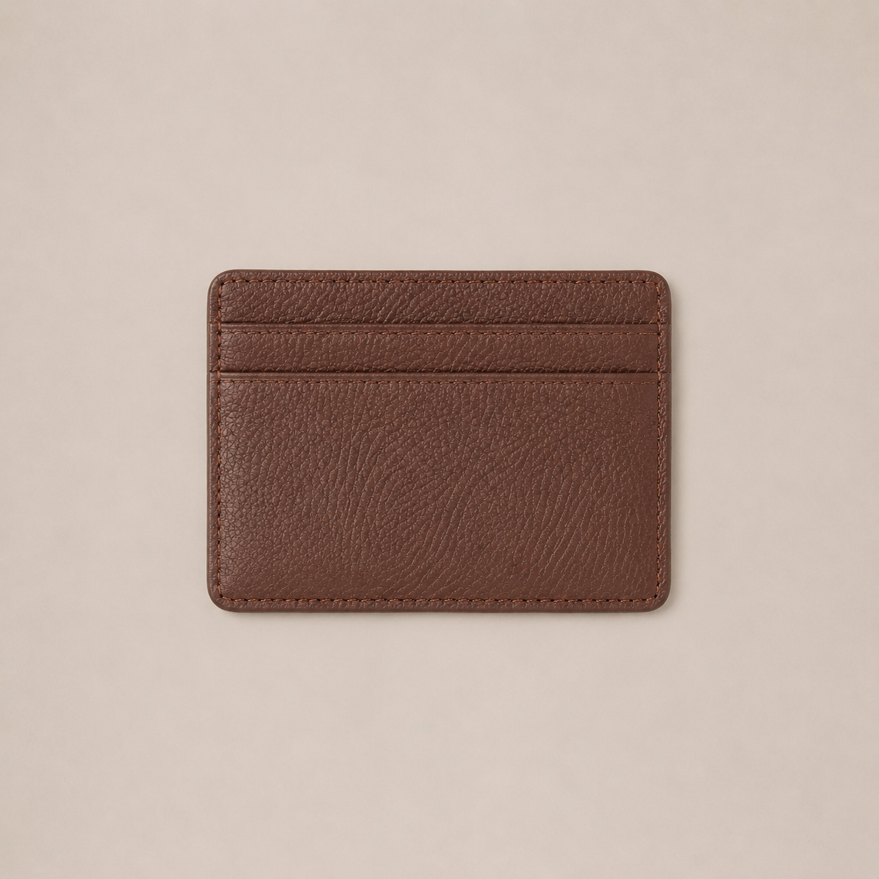 Signature Leather Card Holder