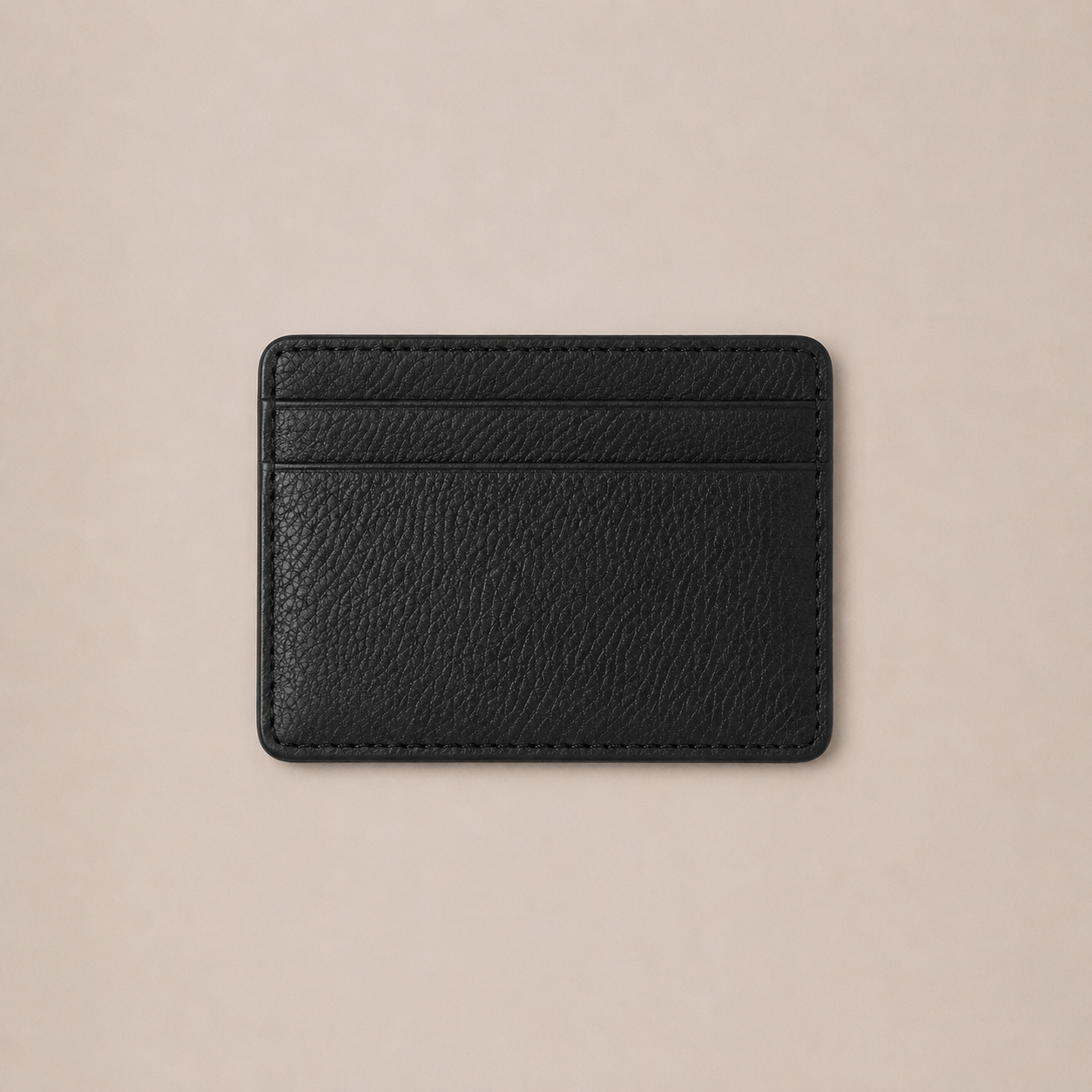 Signature Leather Card Holder