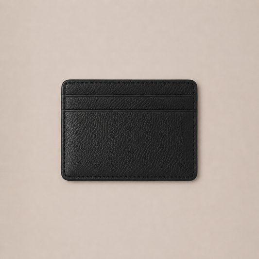 Signature Leather Card Holder