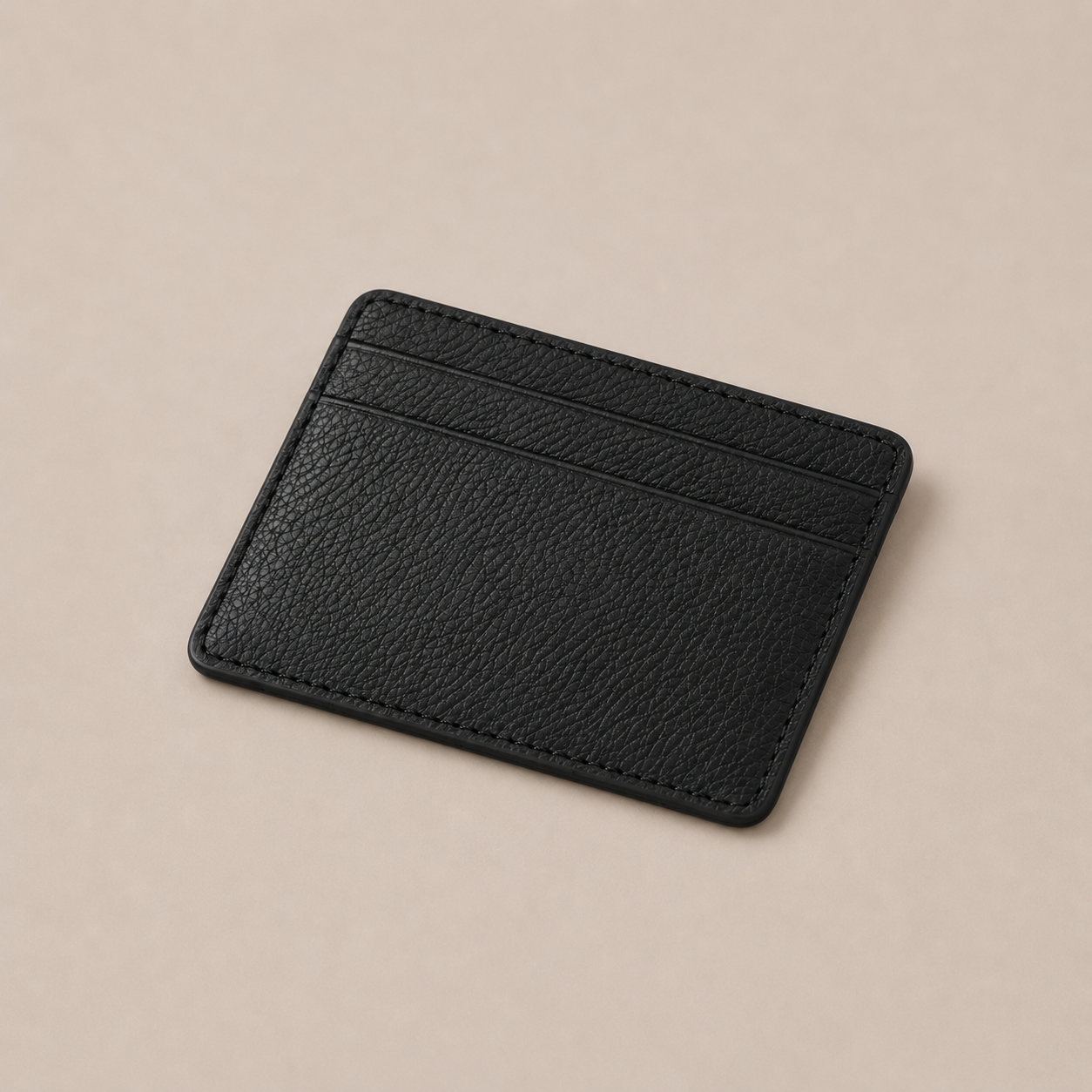 Signature Leather Card Holder