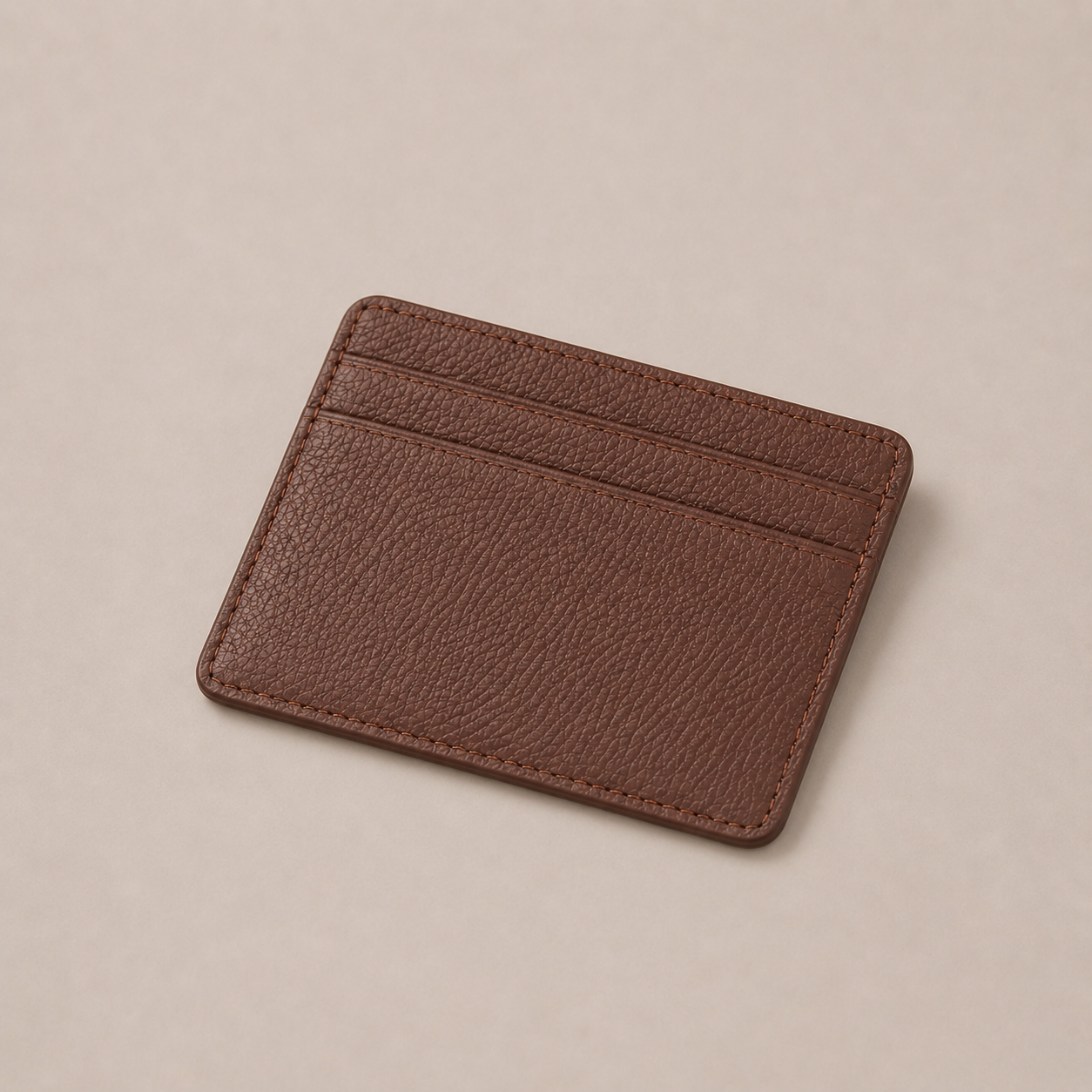 Signature Leather Card Holder